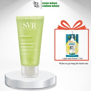 Sữa rửa mặt cho da mụn svr sebiaclear gel moussant 55ml