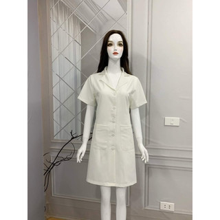 Đồng phục spa chất liệu cotton lạnh hàn hàng thiết kê