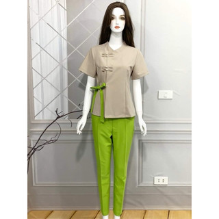 Đồng phục spa chất liệu cotton lạnh hàn hàng thiết kê