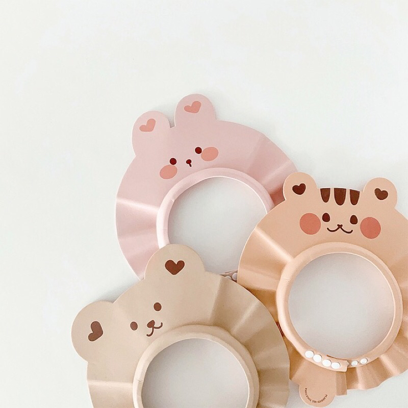 NÓN/ MŨ TẮM GỘI SIÊU NHẸ CHÍNH HÃNG DOTTODOT & MALANG HONEY - HÀN QUỐC