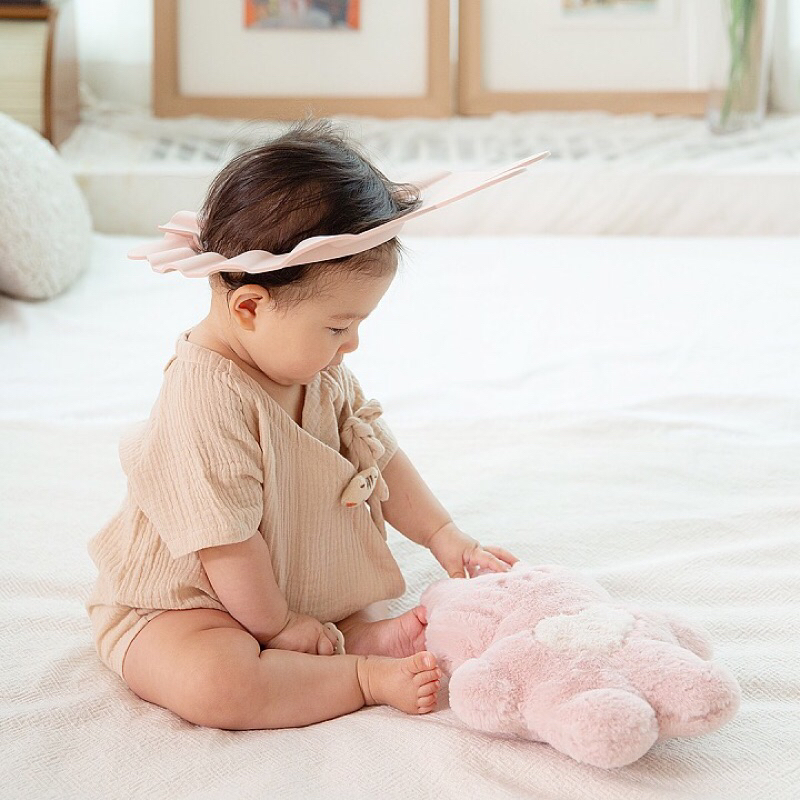 NÓN/ MŨ TẮM GỘI SIÊU NHẸ CHÍNH HÃNG DOTTODOT & MALANG HONEY - HÀN QUỐC
