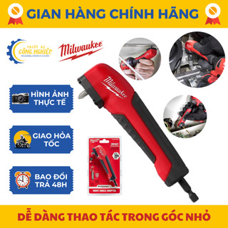 Đầu chuyển góc Milwaukee, bộ chuyển hướng mũi khoan- bắn vít, đầu chuyển bắn vít góc 48-32-2390 Milwaukee chính hãng