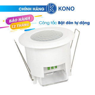 Cảm ứng bật đèn chuyên gắn trần thạch cao hoặc gỗ KONO KN-SA18