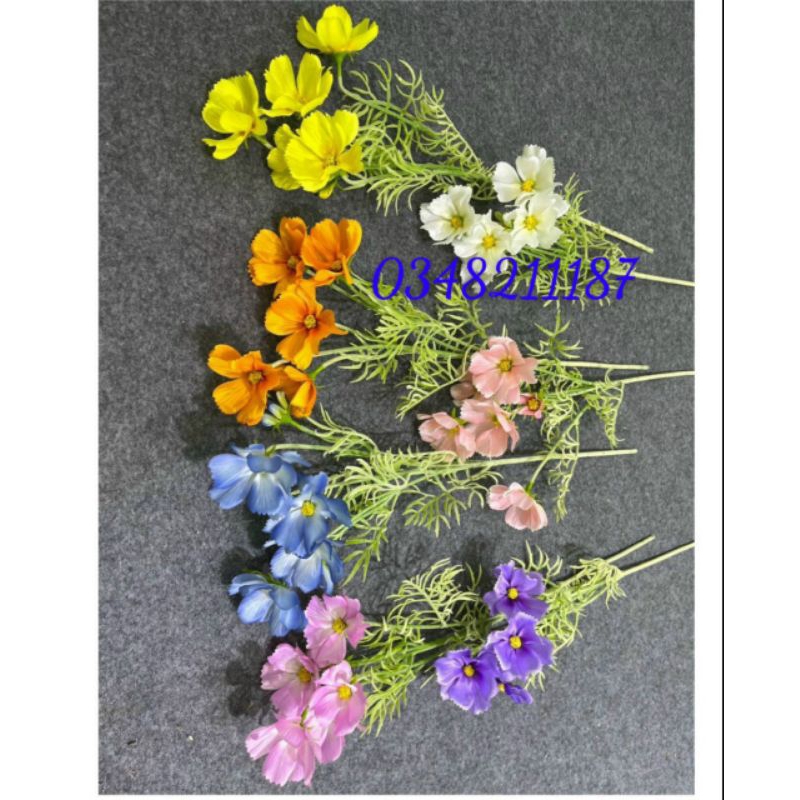 Hoa giả - Hoa Cúc Giả  - Hoa Sao nháy mimishophoalua hoa giả phong cách hiện đại trang trí nhà cửa