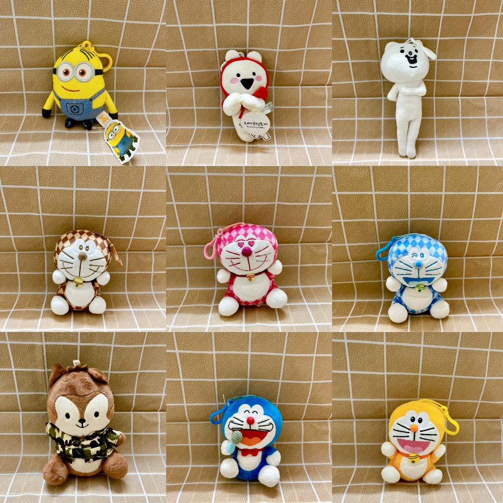 GẤU BÔNG 2ND MÓC KHÓA HOẠT HÌNH LẺ