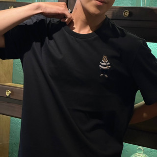 Áo T-Shirt logo gấu thêu nổi basic
