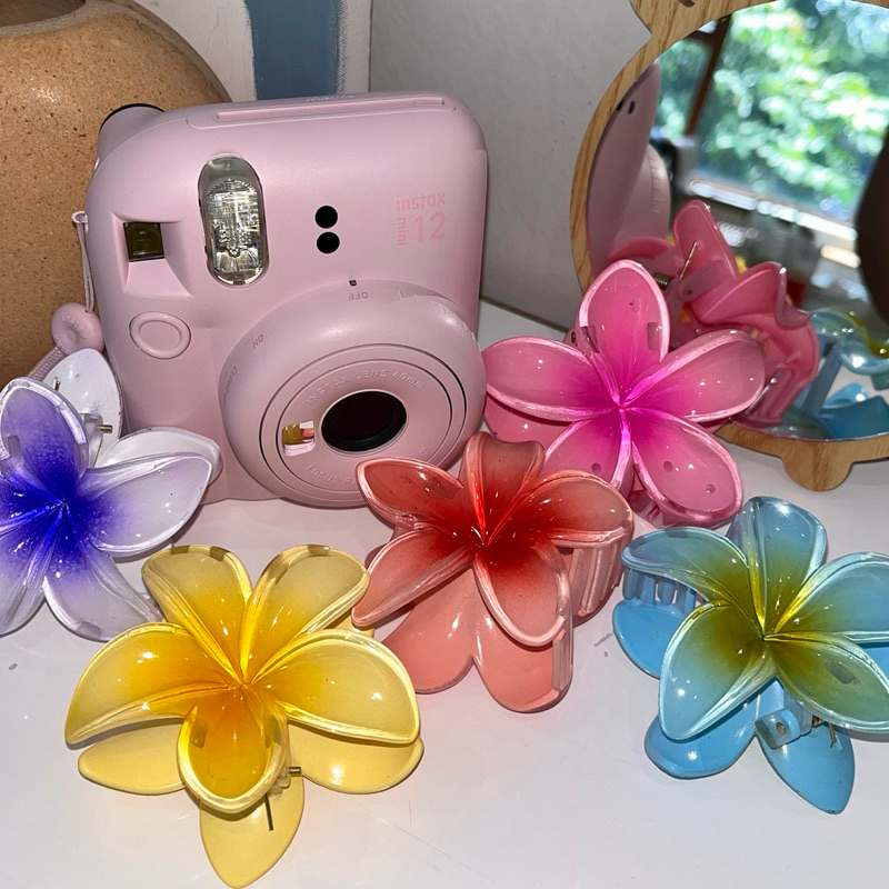 KẸP TÓC HOA SỨ PHONG CÁCH Y2K MÀU SẮC