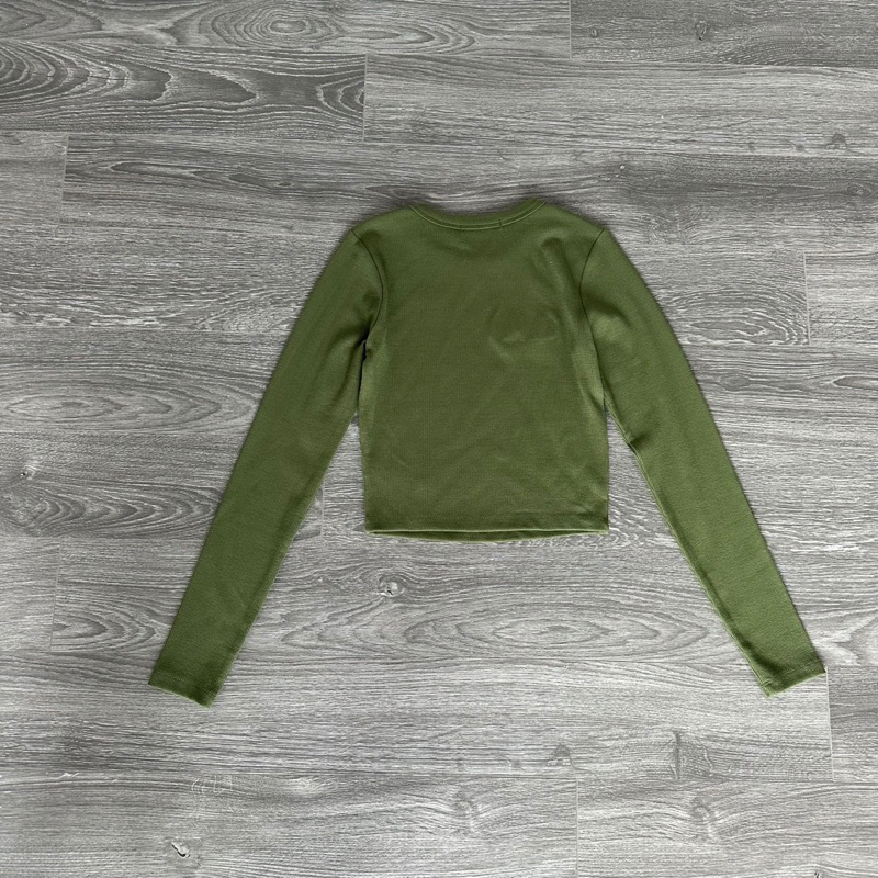 AnDi.vnxk Áo thun tay dài trơn nhiều màu - F.21