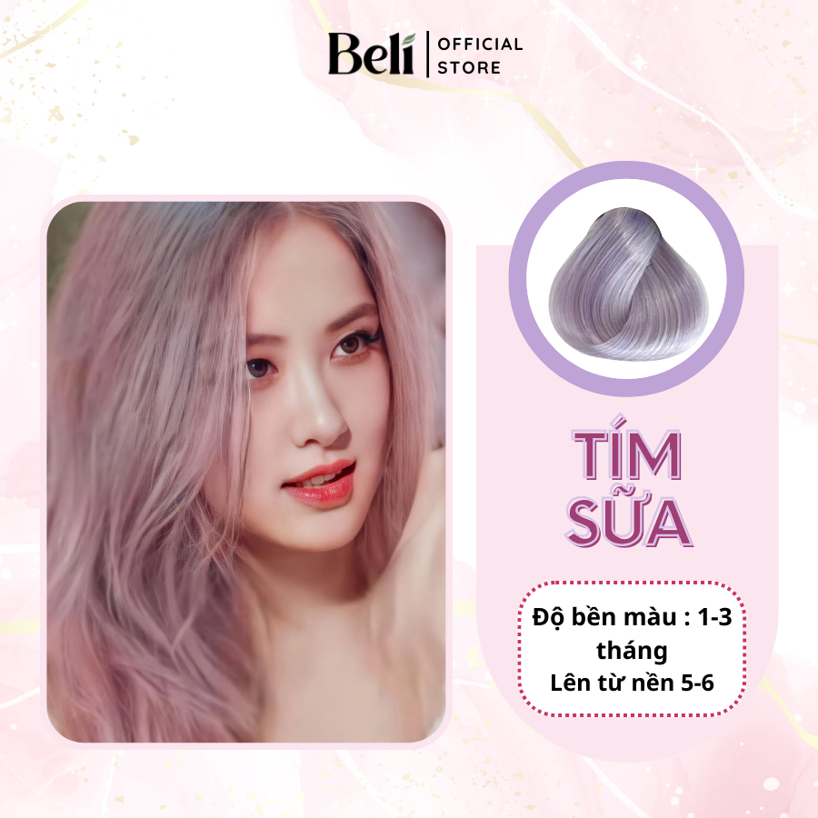 Thuốc Nhuộm Tóc TÍM SỮA Tại Nhà 100g Koolpro- Beli Official Store