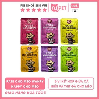 Pate wanpy happy 100 dành cho mèo