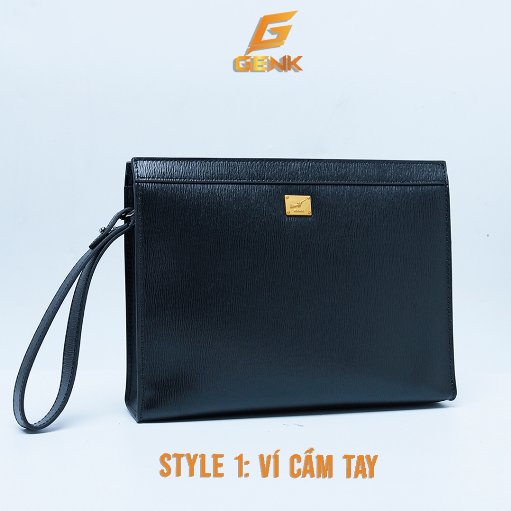 Ví Da Saffiano Nam Handmade Genk - GB26