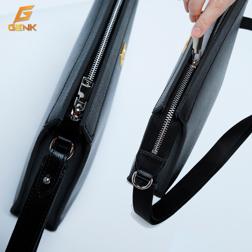 Ví Da Saffiano Nam Handmade Genk - GB26