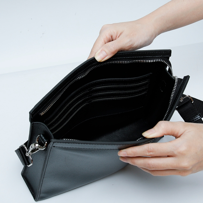 Ví Da Saffiano Nam Handmade Genk - GB26