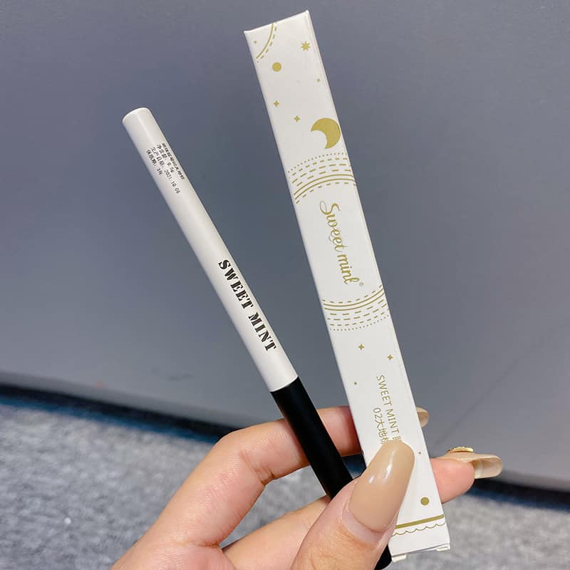 Chì kẻ mắt Sweet Mint, eyeliner chì chống nước không trôi bút vẽ bọng mắt nâu đen nội địa trung.