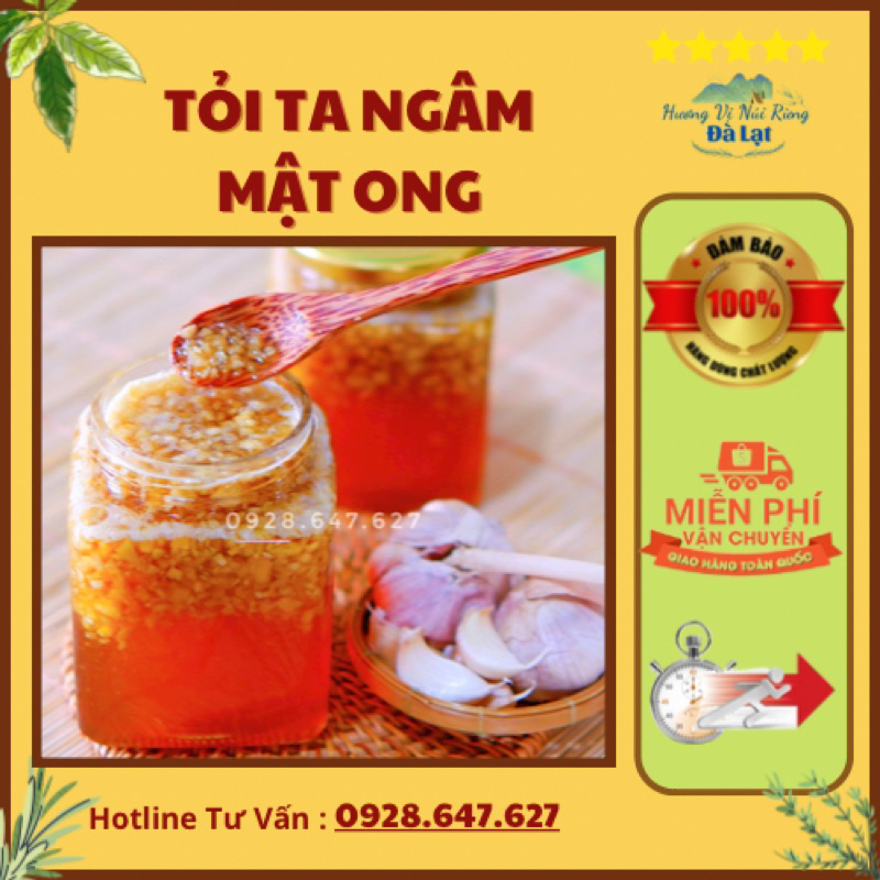 Tỏi Bắc Ngâm Mật Ong Hoa Cà Phê ( Mua là có quà )