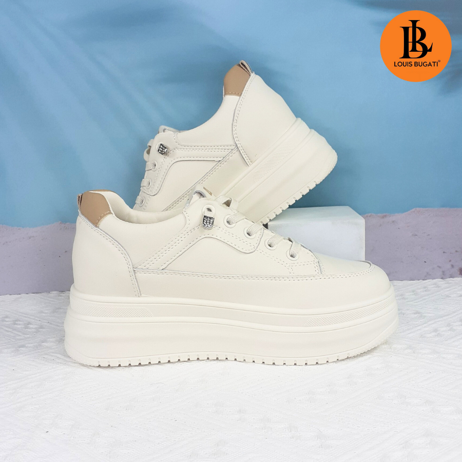 Giày Thể Thao Nữ Da Cao Cấp Thương Hiệu LOUIS BUGATI GBM-01
