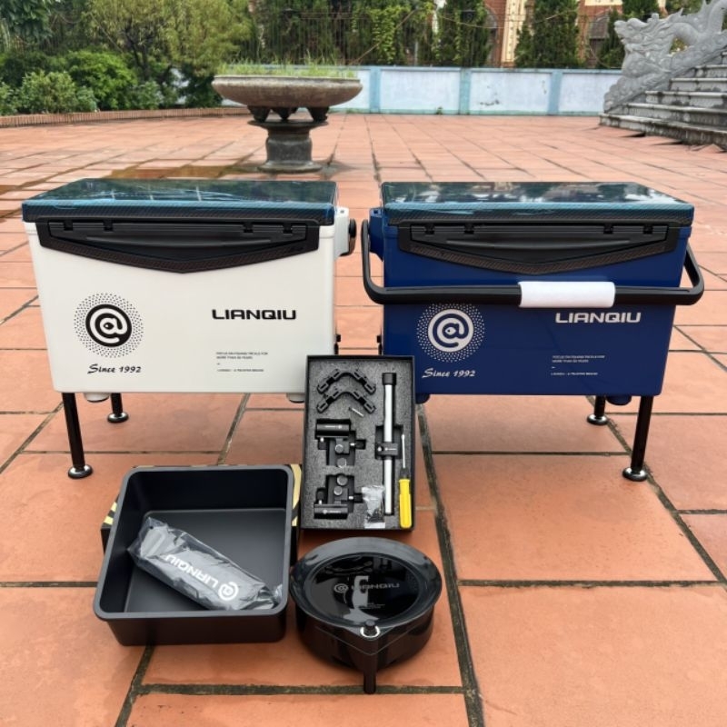 Thùng câu cá chính hãng lianqiu 031 29l bản kỉ niệm