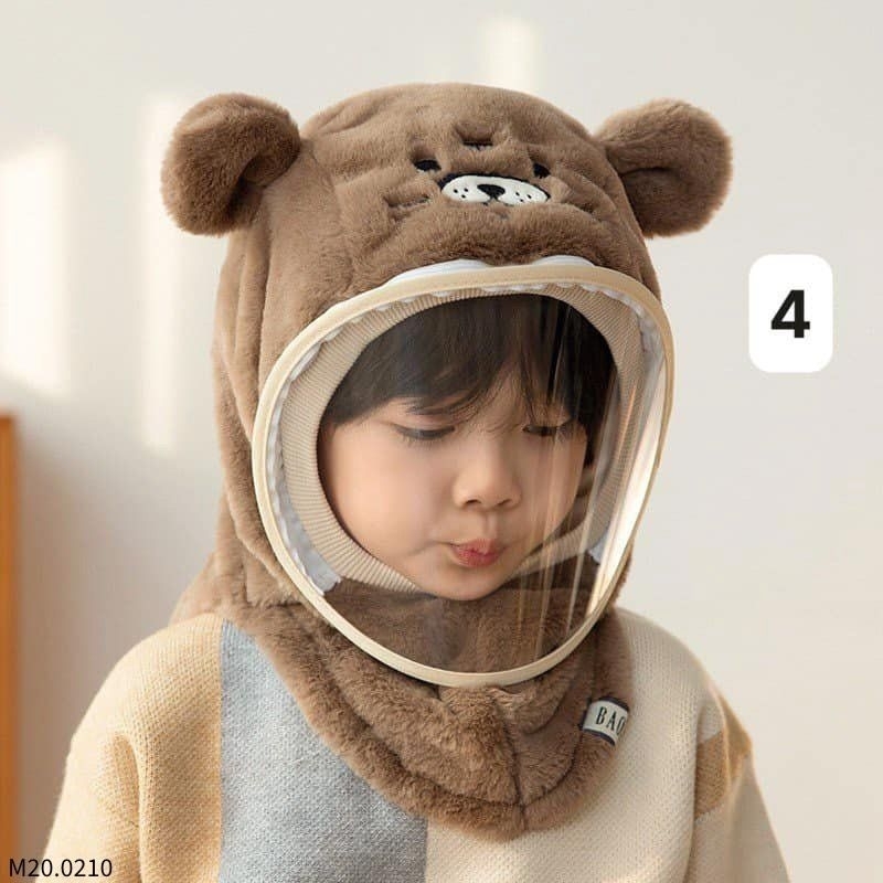 Mũ lông cho bé siêu ấm, chống bụi, chống gió