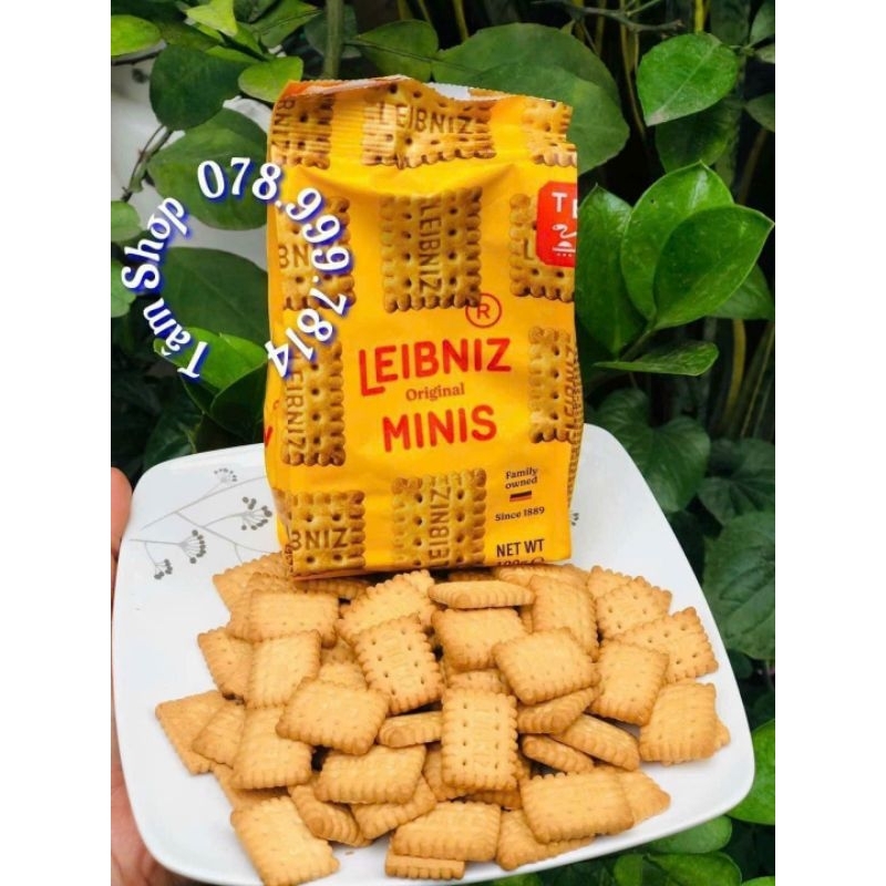 𝗖𝝤𝗠𝗕𝝤 𝟭𝟬 GÓI BÁNH QUY BƠ 𝝡𝝞𝗡𝝞𝗦 𝐋𝐄𝐈𝐁𝐍𝐈𝐙 CAO CẤP  - NHẬP KHẨU ĐỨC