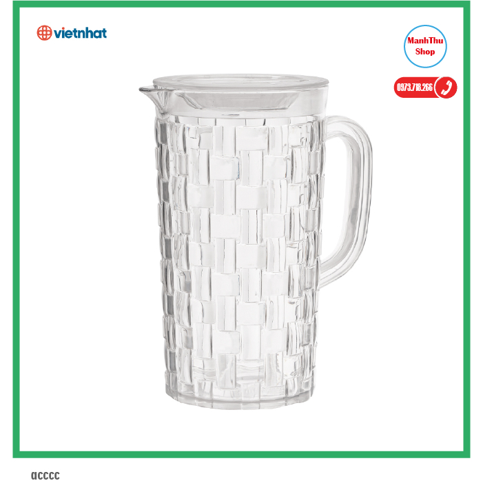 Ca mây đan 2000ml Hokori