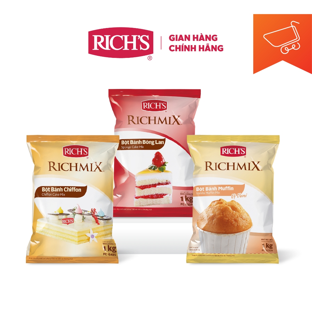 Combo Bột Làm Bánh Tiện Lợi