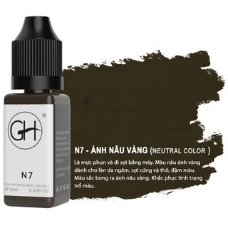 Mực phun xăm thẩm mỹ gh - n7