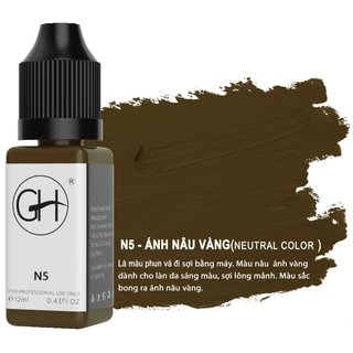 Mực phun xăm thẩm mỹ gh - n5