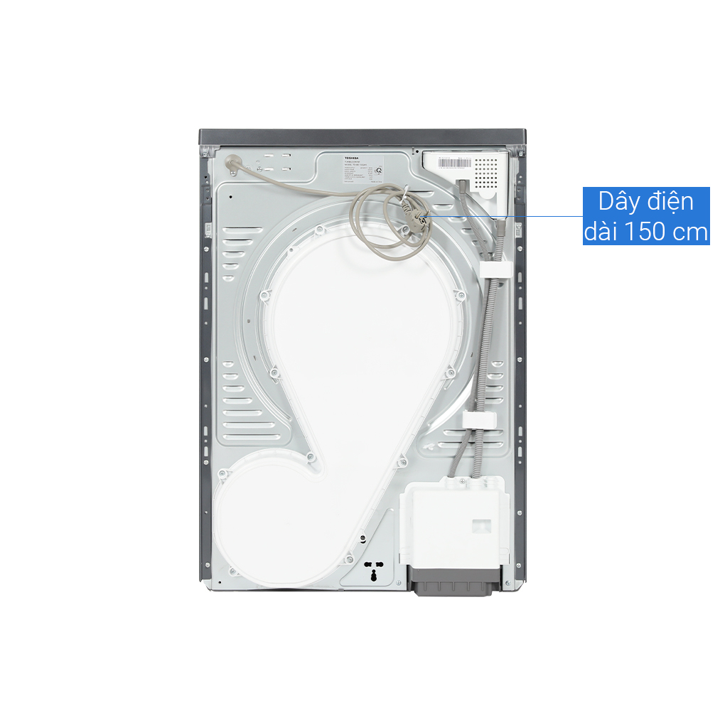 Máy sấy bơm nhiệt Toshiba 10 kg TD-BK110GHV CÔNG NGHỆ HEATPUMP