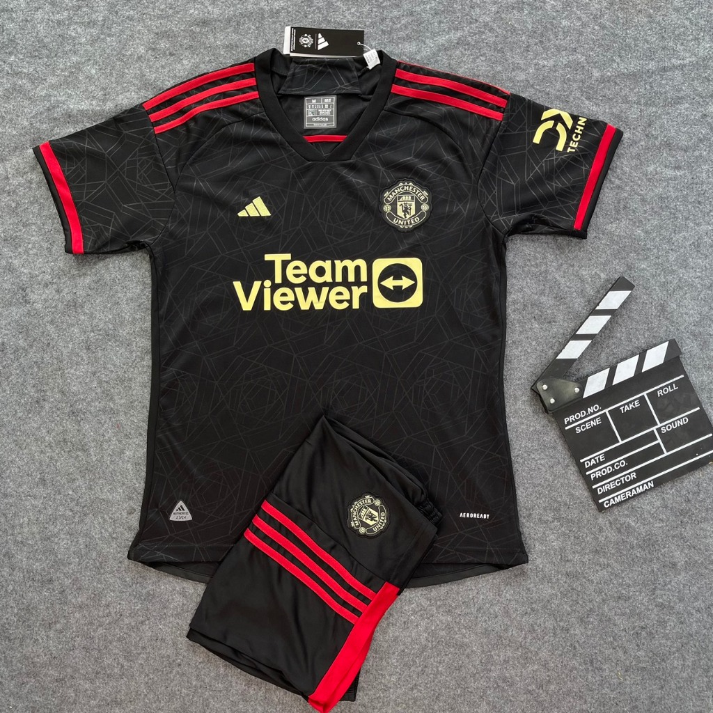 Áo Bóng Đá MU Sân Khách 23/24 - Áo Đá Banh Hàng Thái Vải Đẹp ĐÀM SPORT 3