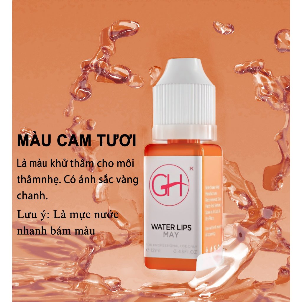 Mực phun môi thẩm mỹ GH - MAY