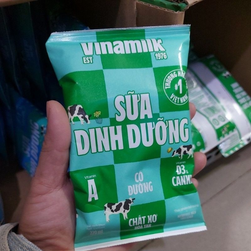 SỮA TƯƠI VINAMILK ĐỦ VỊ