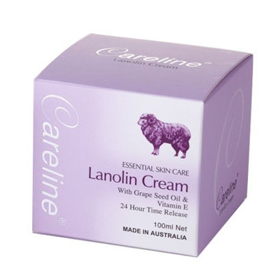 Kem dưỡng da Lanolin Cream Careline Úc