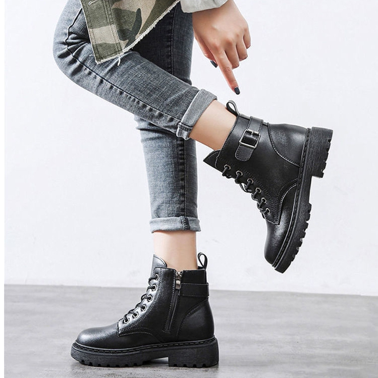 Giày bốt bé gái hottrend da mềm đế êm giày cao cổ bé gái bốt cho bé gái B135