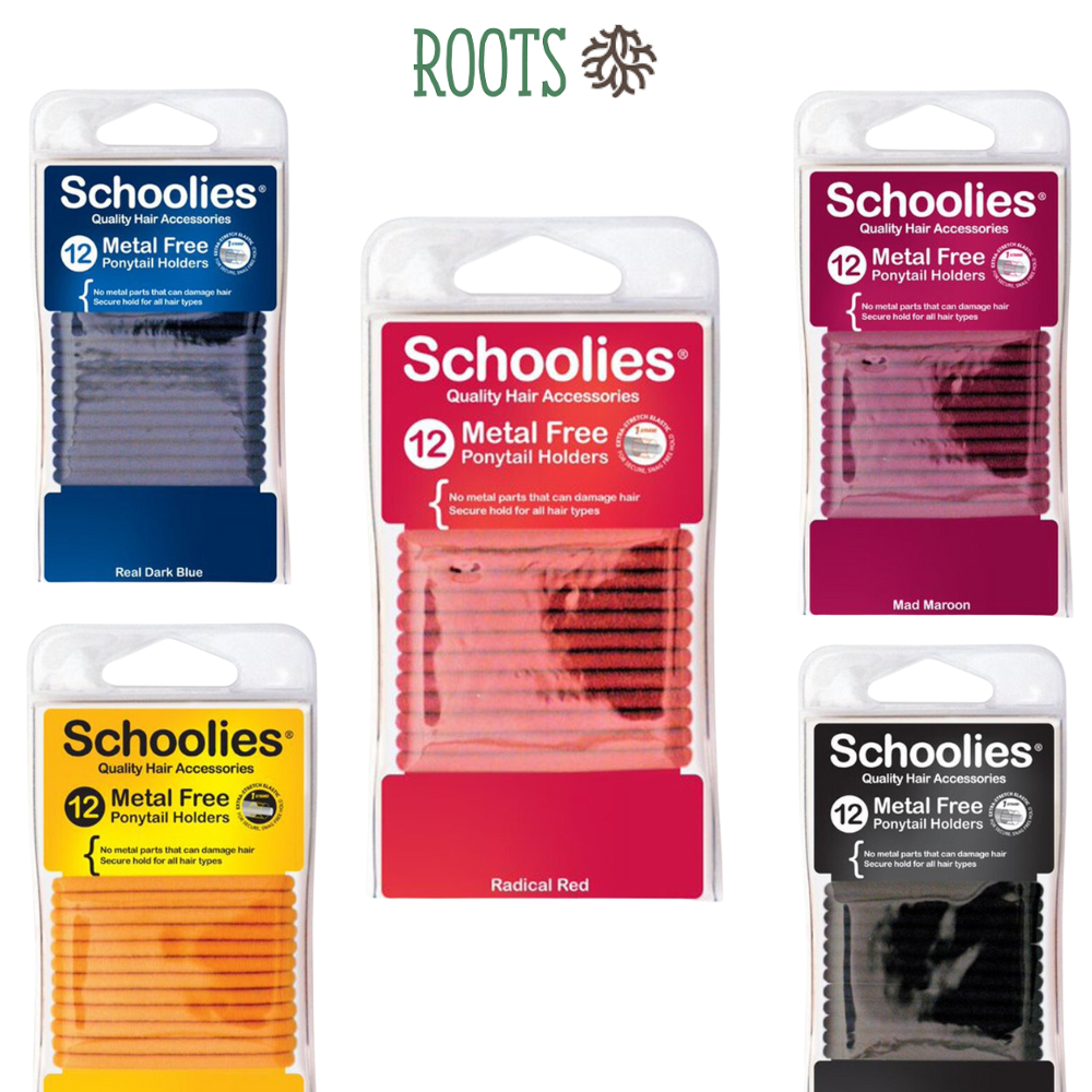 Dây Cột Tóc Đuôi Ngựa, Metal Free Ponytail Holders, SCHOOLIES