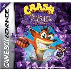Băng gameboy Crash Bandicoot Purple - GBA