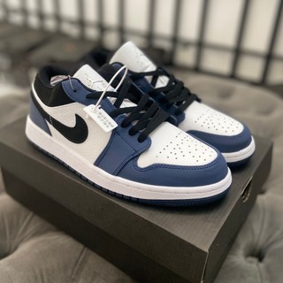 Giày thể thao 𝐉𝐨𝐫𝐝𝐚𝐧 JD 1 Low xanh navy , Giày thể thao JD xanh navy cổ thấp cao cấp nữ chuẩn 1:1 Trung