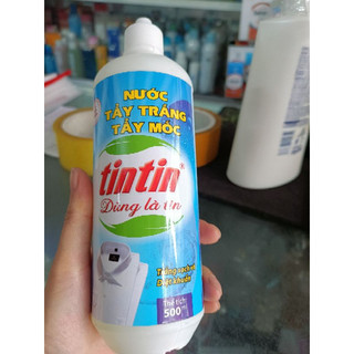 Tẩy mốc - Nước tâỷ trắng, mốc Tin tin chai 500 ml