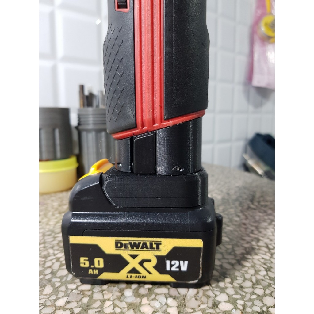 Đế chuyển Pin Dewalt 12v Liion sử dụng cho máy SK11 10.8v