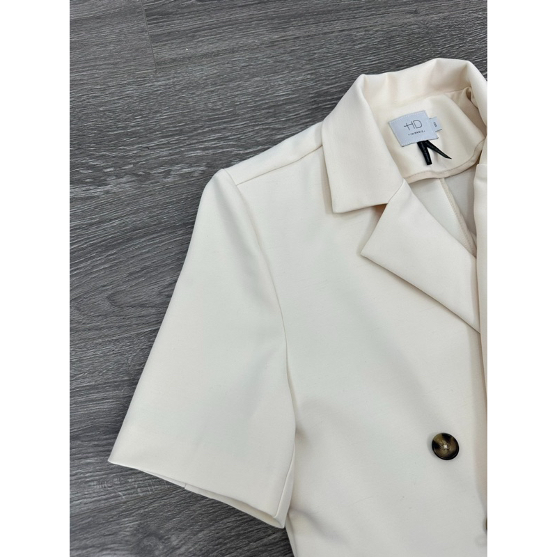 HIPU.VNXK - ÁO HD BLAZER CROPTOP TAY NGẮN.