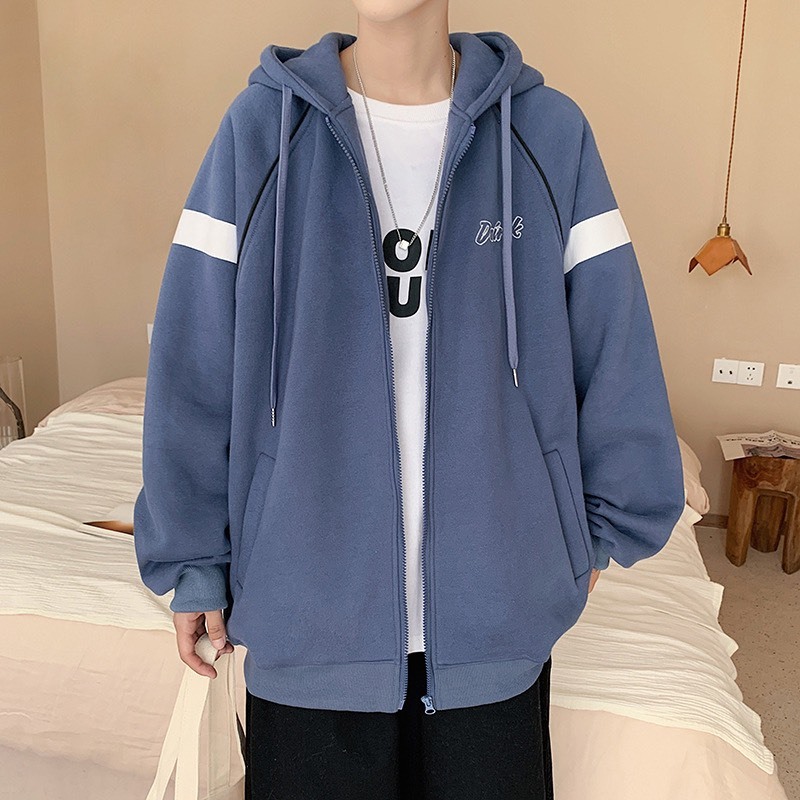 Áo khoác hoodie zip Doirsk APT Unisex Áo hoodie khoá from rộng chất liệu vải nỉ bông mũ 2 lớp to dày dặn