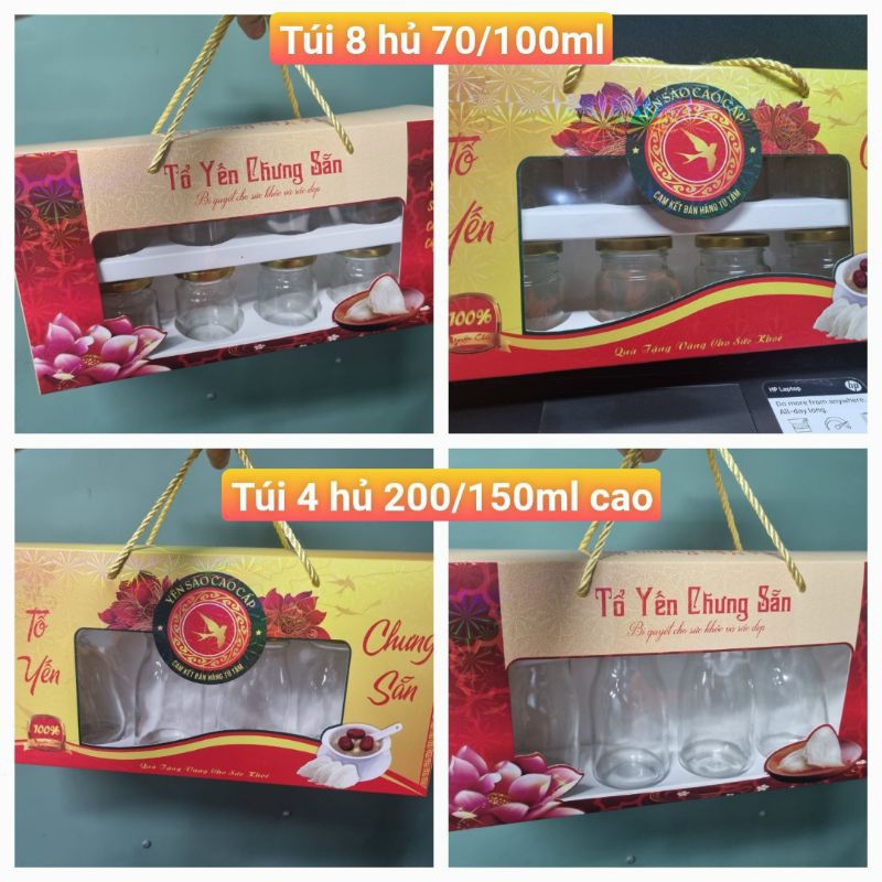 TÚI TÍCH HỢP ĐỰNG 6/ 8/ 10 HŨ YẾN CHƯNG SẴN