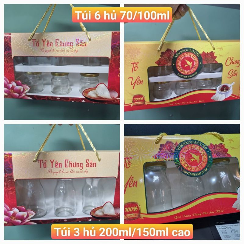 TÚI TÍCH HỢP ĐỰNG 6/ 8/ 10 HŨ YẾN CHƯNG SẴN