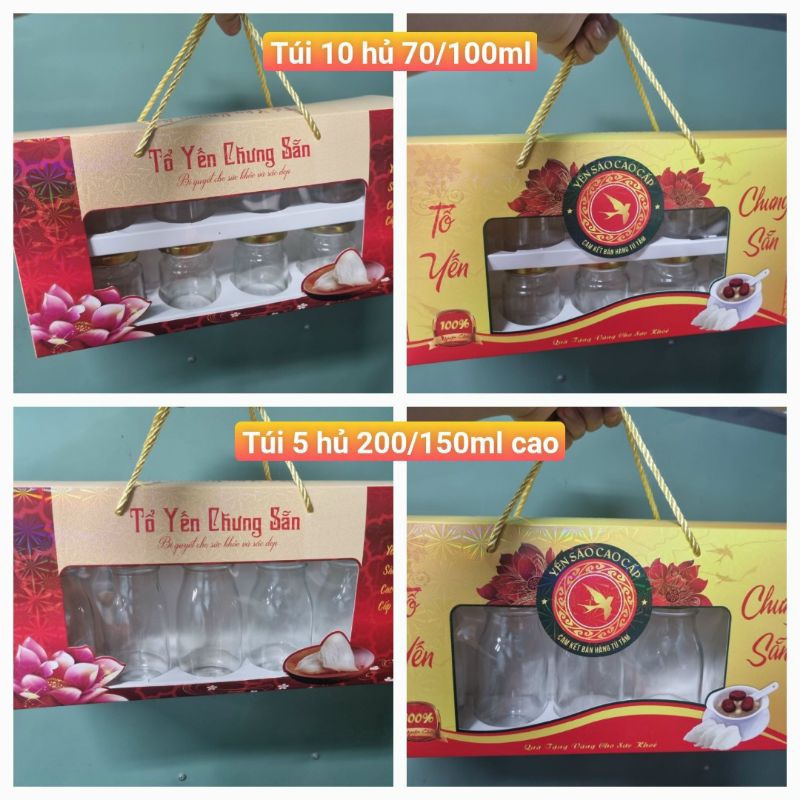 TÚI TÍCH HỢP ĐỰNG 6/ 8/ 10 HŨ YẾN CHƯNG SẴN