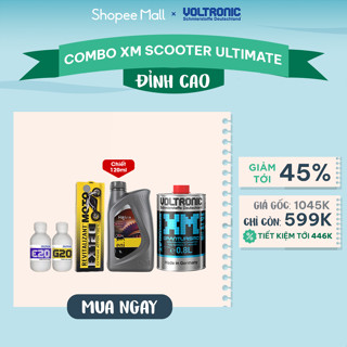 Combo nhớt tay ga Voltronic Xm Scooter đỉnh cao giúp bảo vệ, phục hồi toàn diện