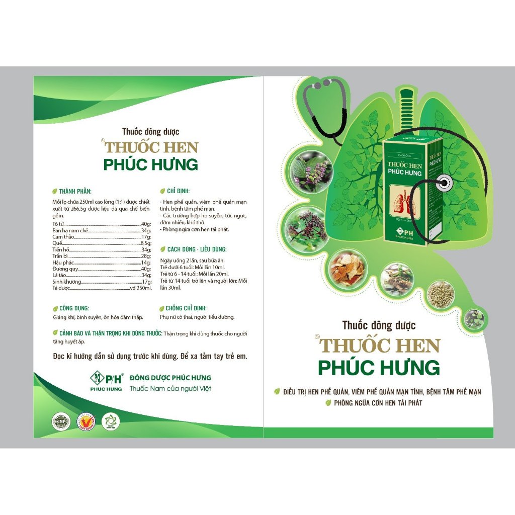 Hen Phúc Hưng - Hen P/H  250ml