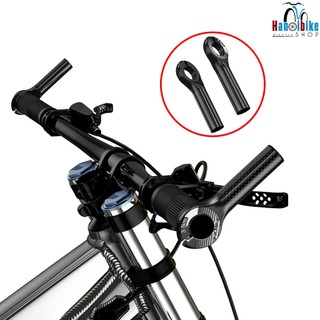  Tay sừng carbon Enlee gắn ghi đông xe đạp chống mỏi Enlee 
