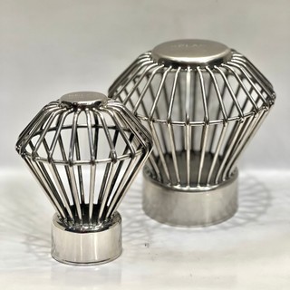 Quả cầu lưới chặn rác sân thượng ban công inox 304 bóng ống thoát phi 60-90-114mm