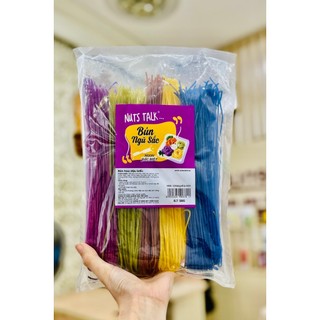 Bún phở khô ngũ sắc gạo lứt Cao Bằng gói 500gr