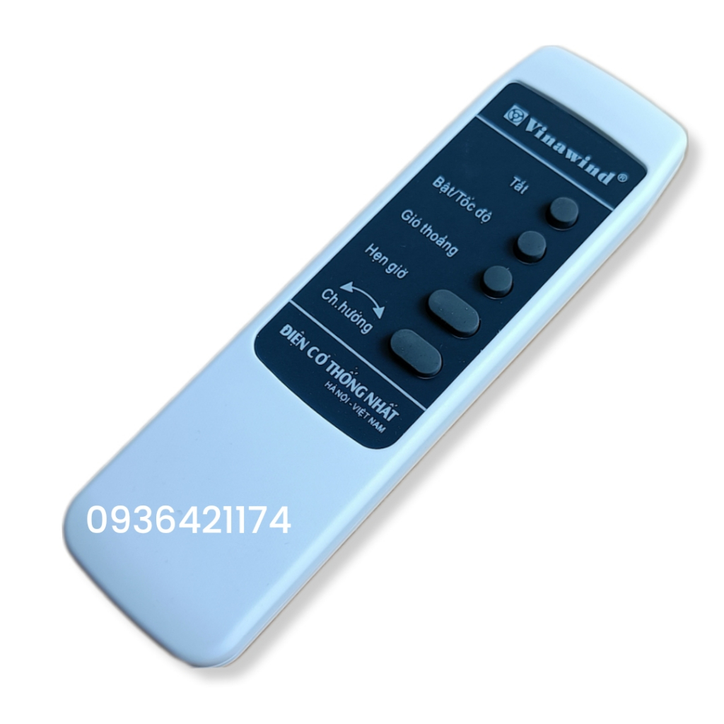 Điều khiển quạt đứng và treo tường Vinawind Điện cơ thống nhất