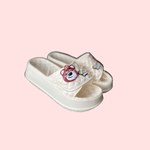 Dép gấu losto hồng Eva siêu êm nhẹ hottrend Mẫu Mới 2023